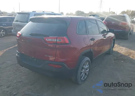 2015 Jeep Cherokee Sport from USA, damaged, VIN 1C4PJLAB5FW553424